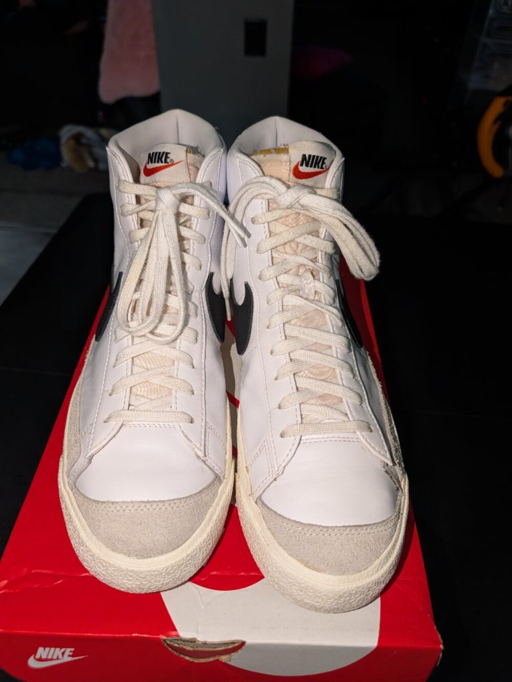Nike Blazer Mid '77 Vintage – White/Black (Men's 11.5) - Picture 7 of 10